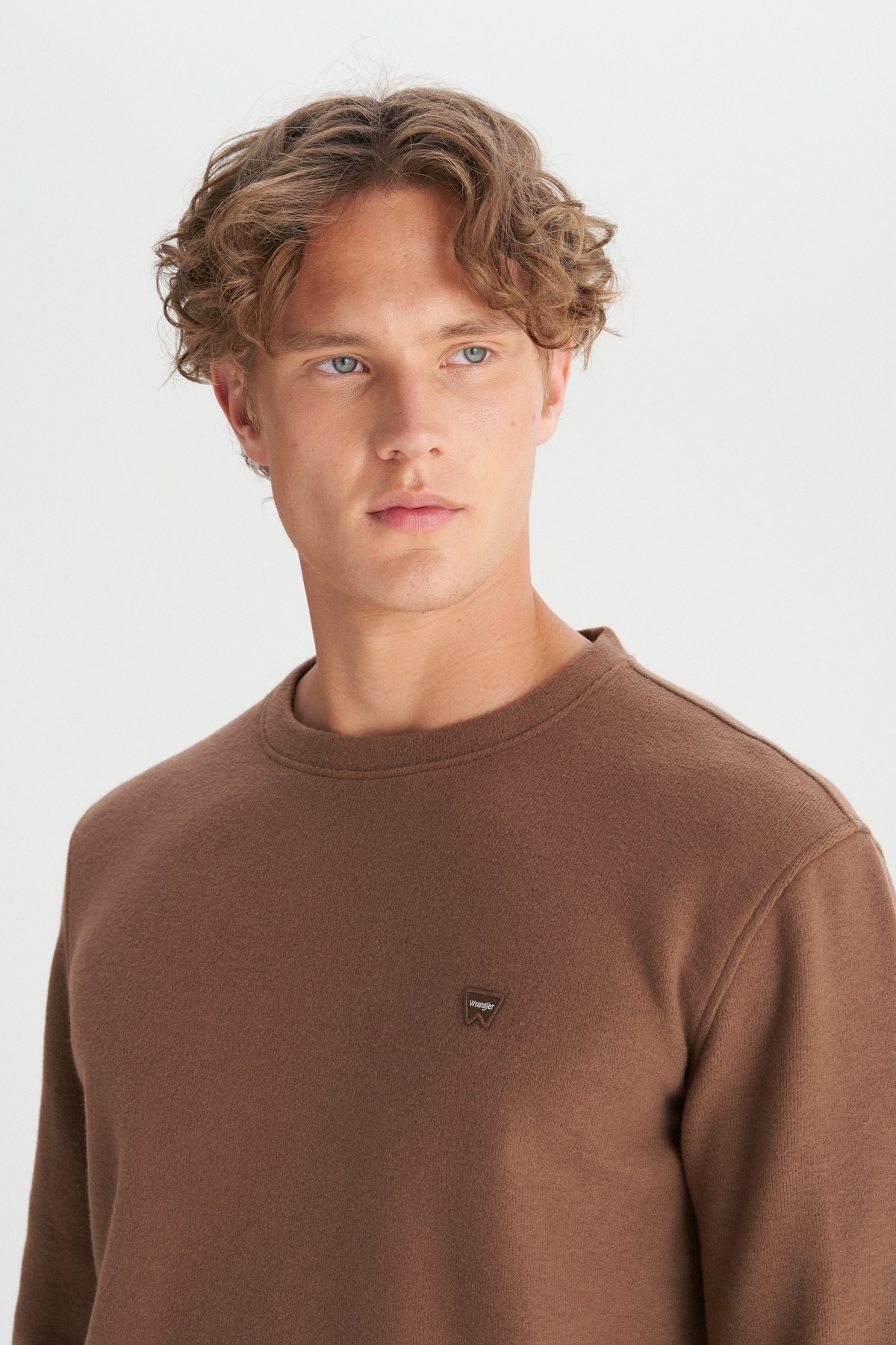 Wrangler Erkek S-Shirt MW242262220 Brown