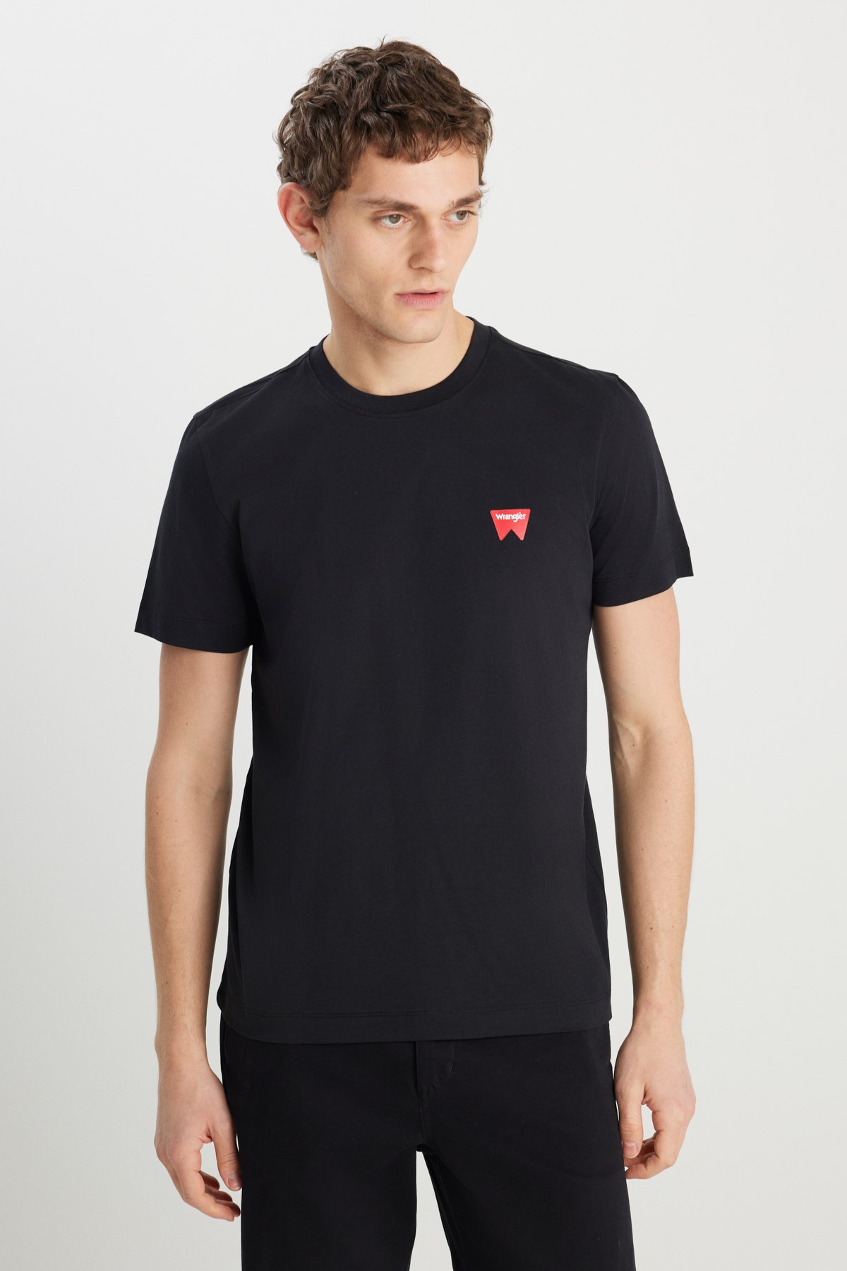 Wrangler Erkek T-Shirt MW70MD3001 Black