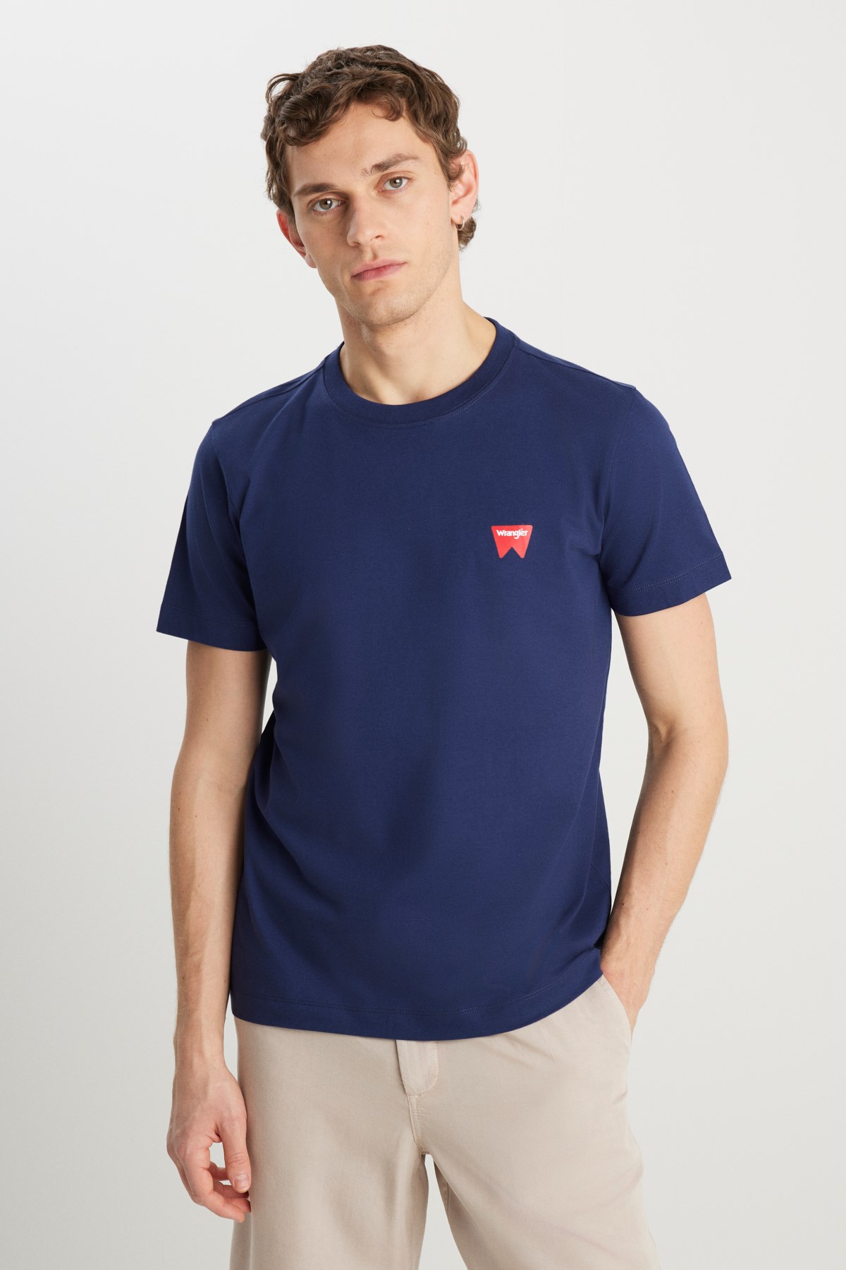 Wrangler Erkek T-Shirt MW70MD3335 Navy