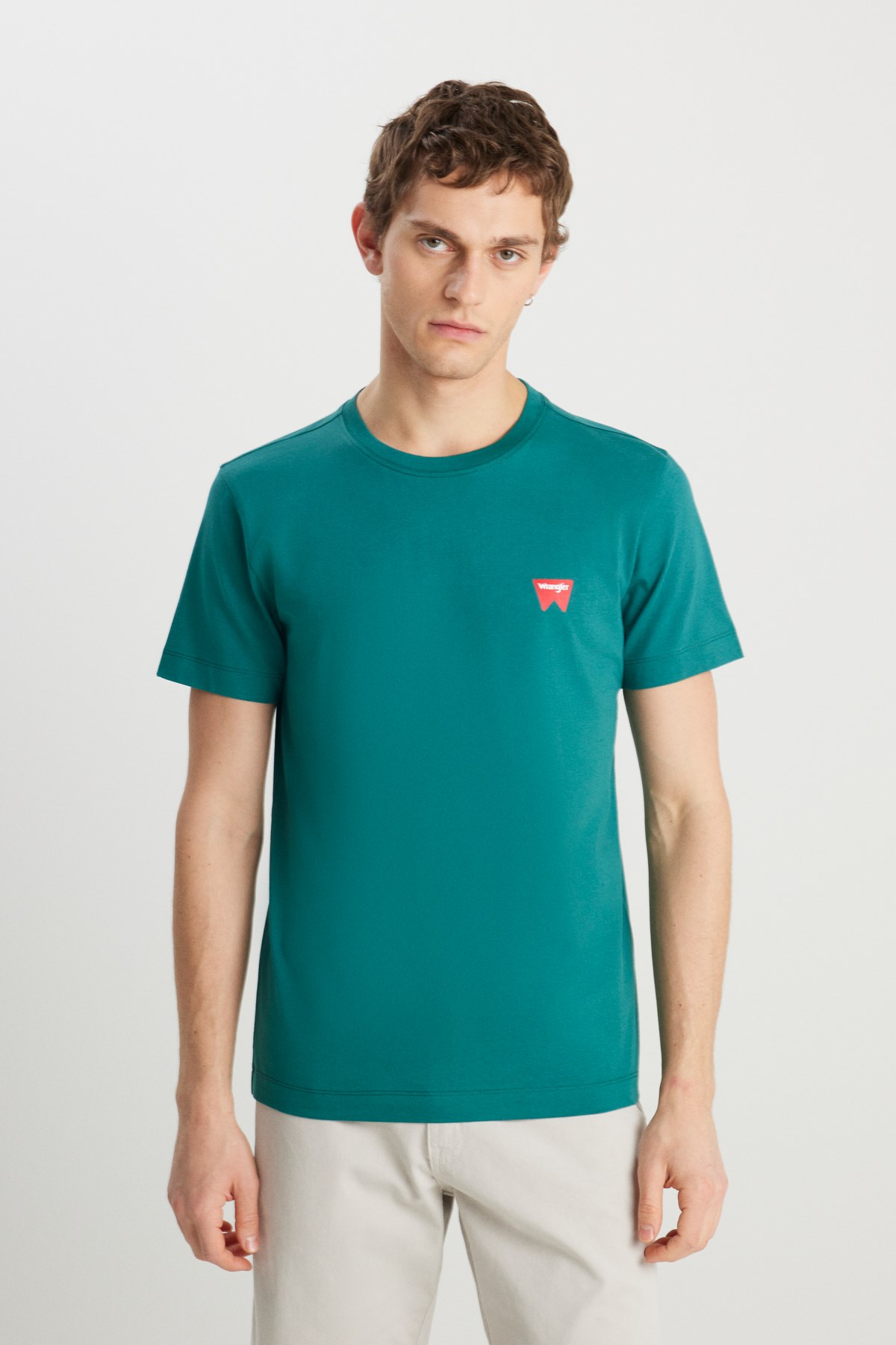 Wrangler Erkek T-Shirt MW70MD3G26 Bayberry Green