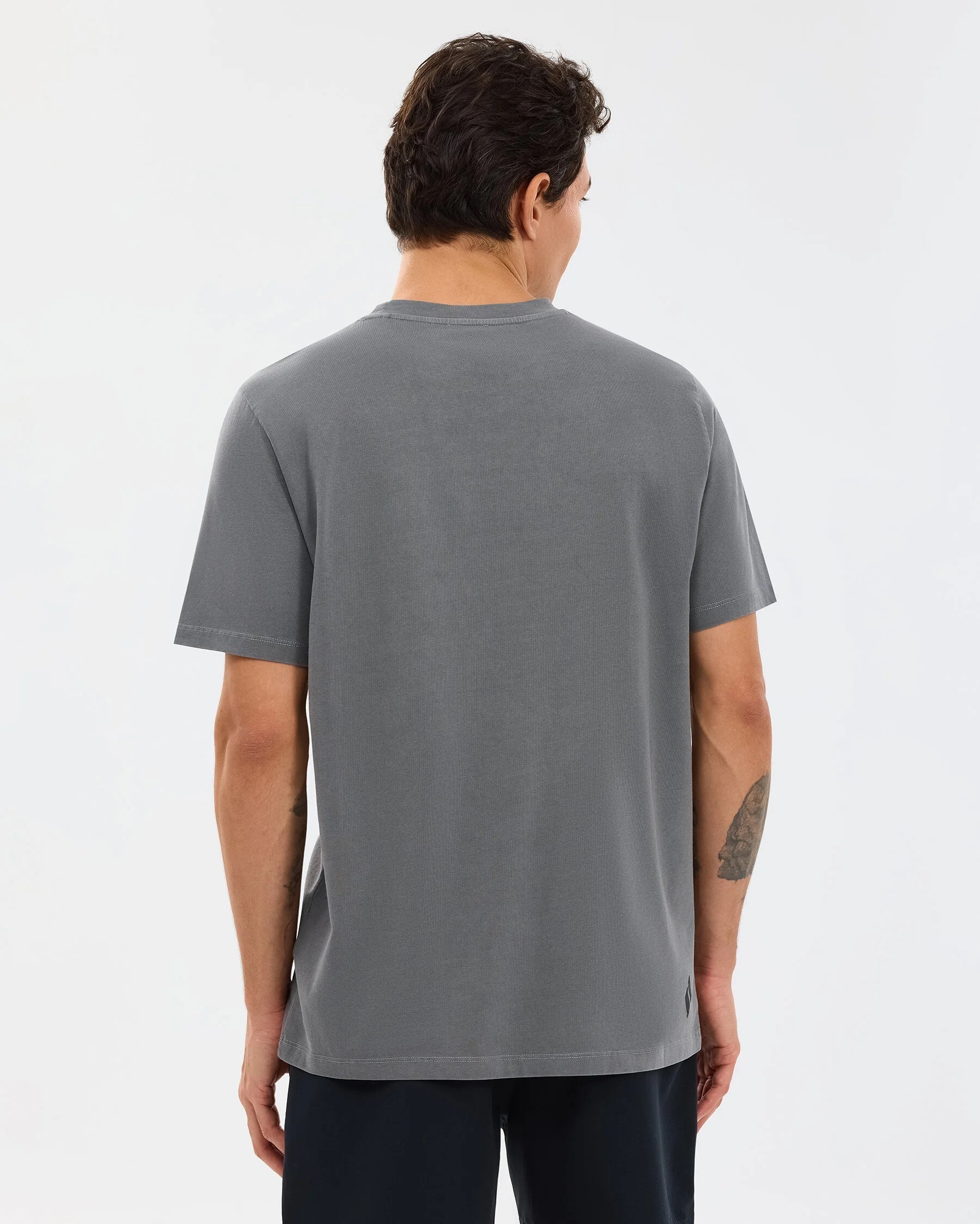 Skechers Erkek T-Shirt S241166 Antrasit