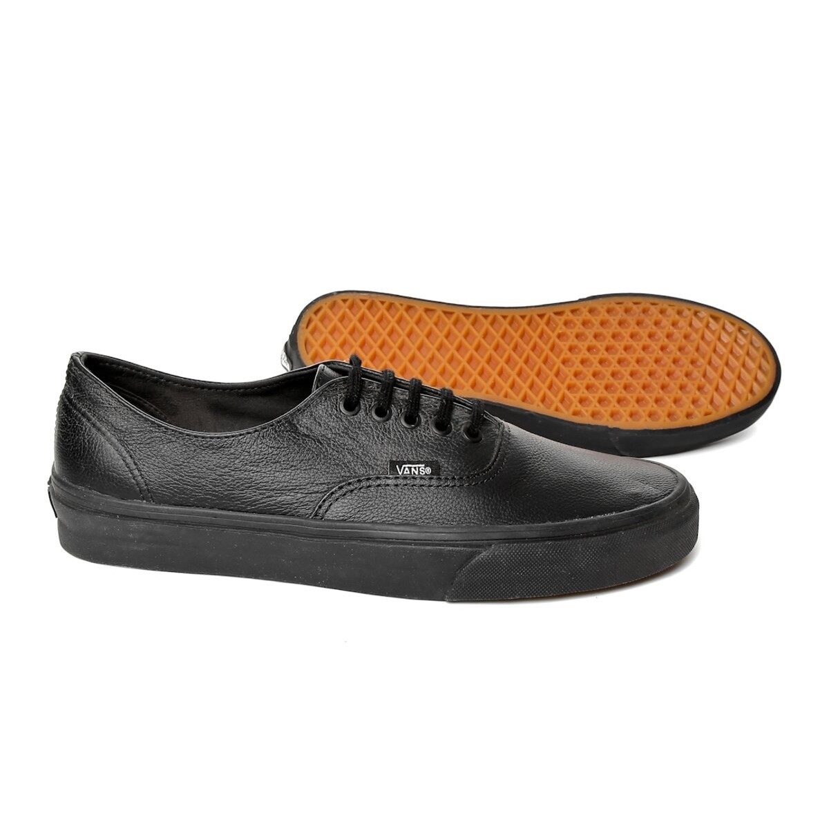 Vans Unisex Ayakkabı VN00018CGKM1 (Premium Leather) Black/Black