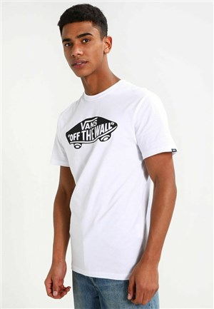 Vans Erkek T-Shirt VN000JAYYB21 Whıte-Black