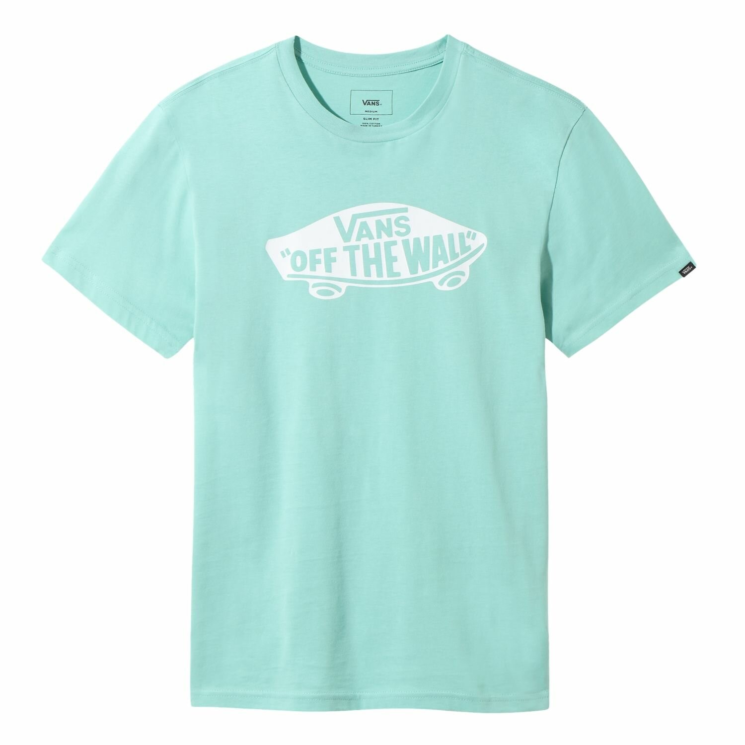 Vans Erkek T-Shirt VN000JAYYME1 Dusty Jade Green-Whıte