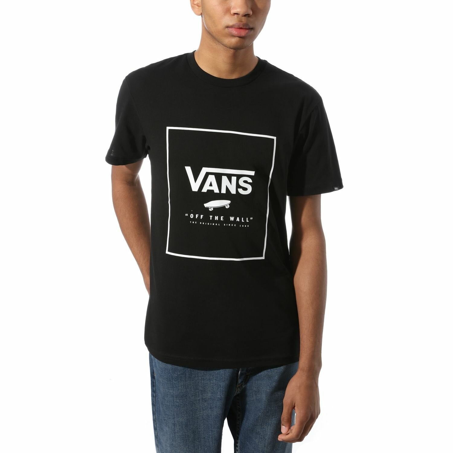 Vans Erkek T-Shirt VN0A312SY281 Black-Whıte