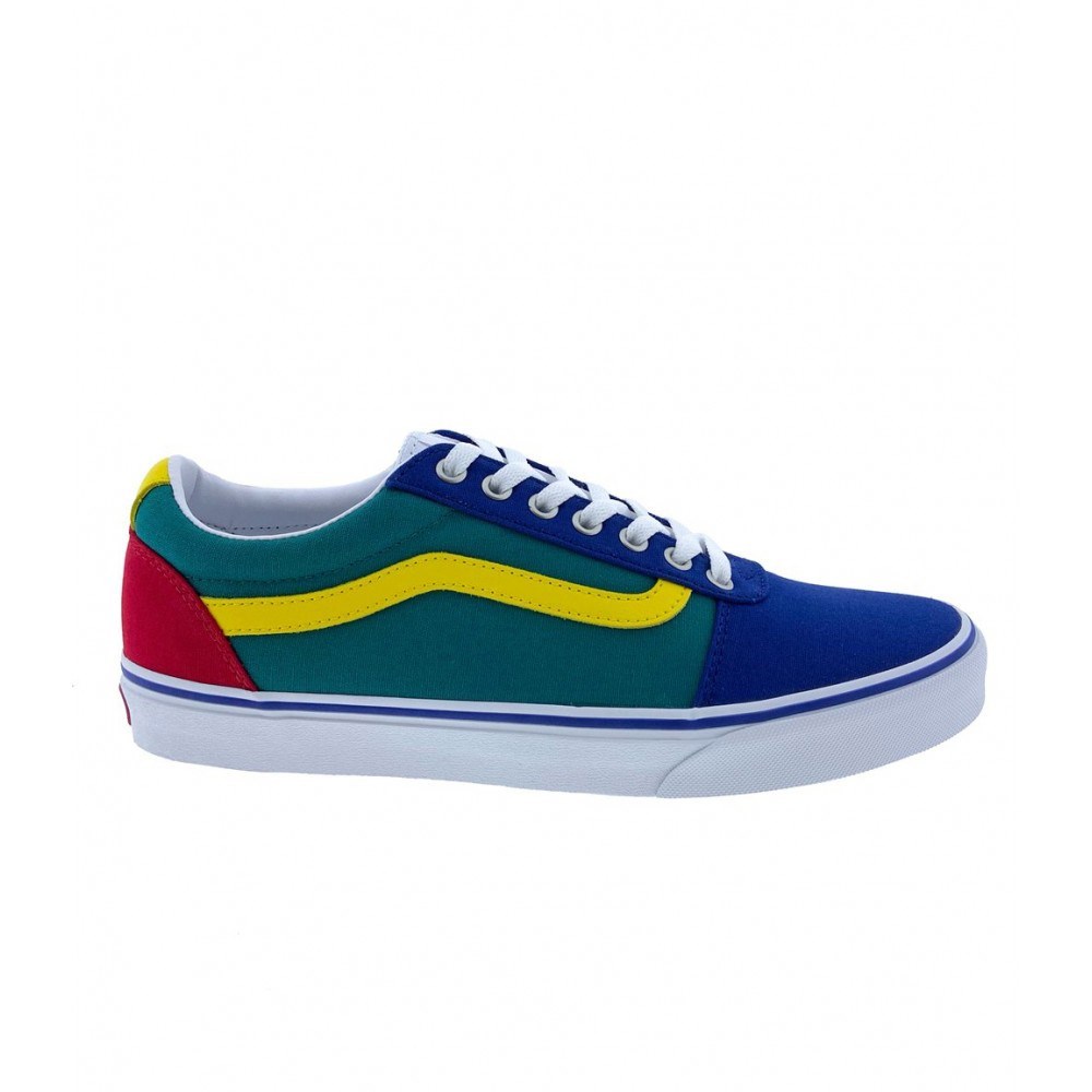 Vans Erkek Ayakkabı VN0A36EM3Q21 (C&L Sport) True Blue/Red/Parasailing