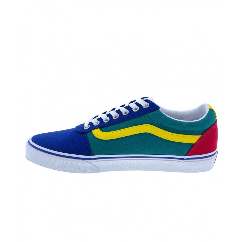 Vans Erkek Ayakkabı VN0A36EM3Q21 (C&L Sport) True Blue/Red/Parasailing