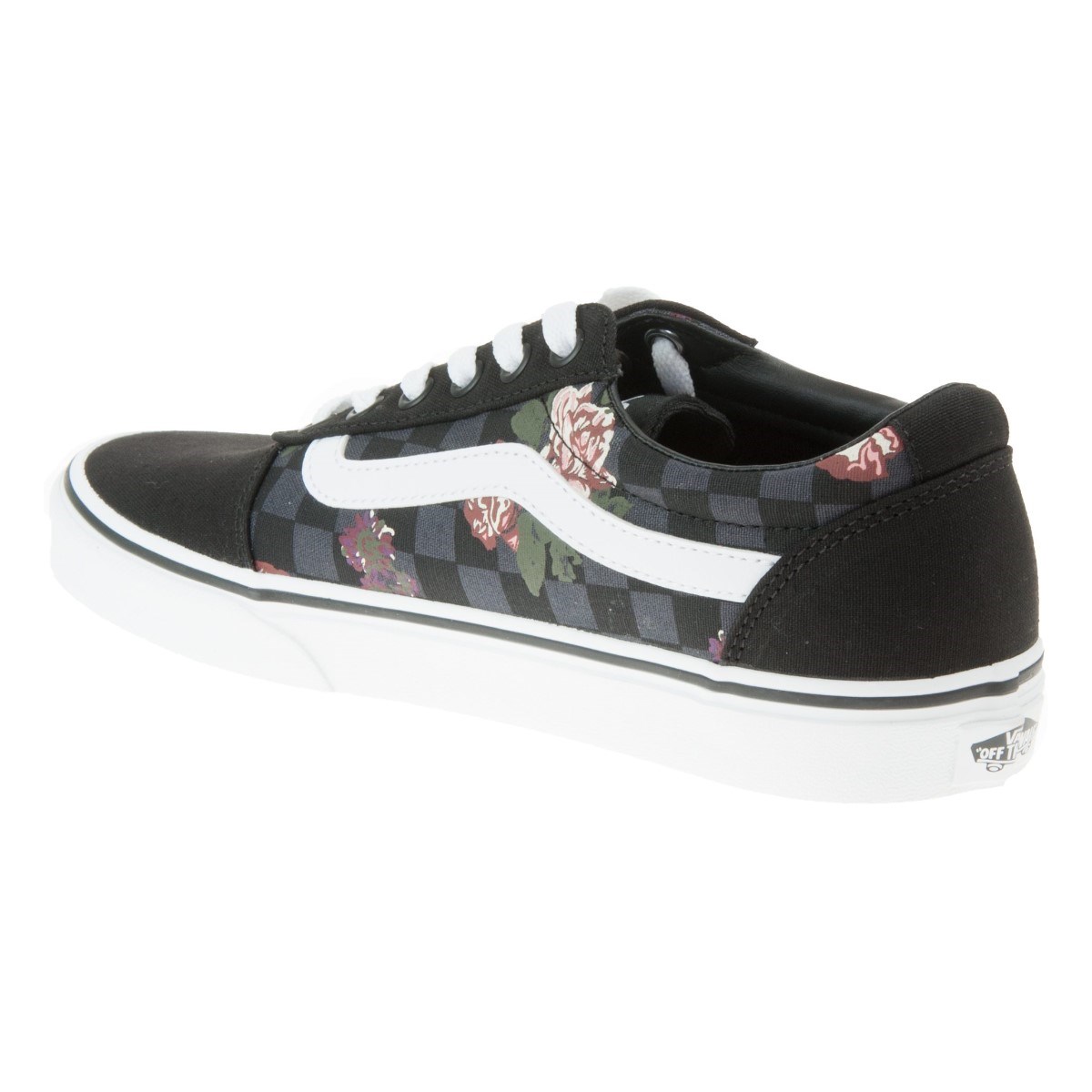 Vans Kadın Ayakkabı VN0A3IUN16I1 (Flowers & Checks) Black