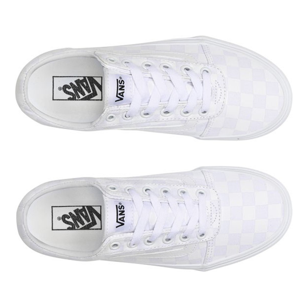Vans Kadın Ayakkabı VN0A3IUNW511 (Checkerboard) White/White