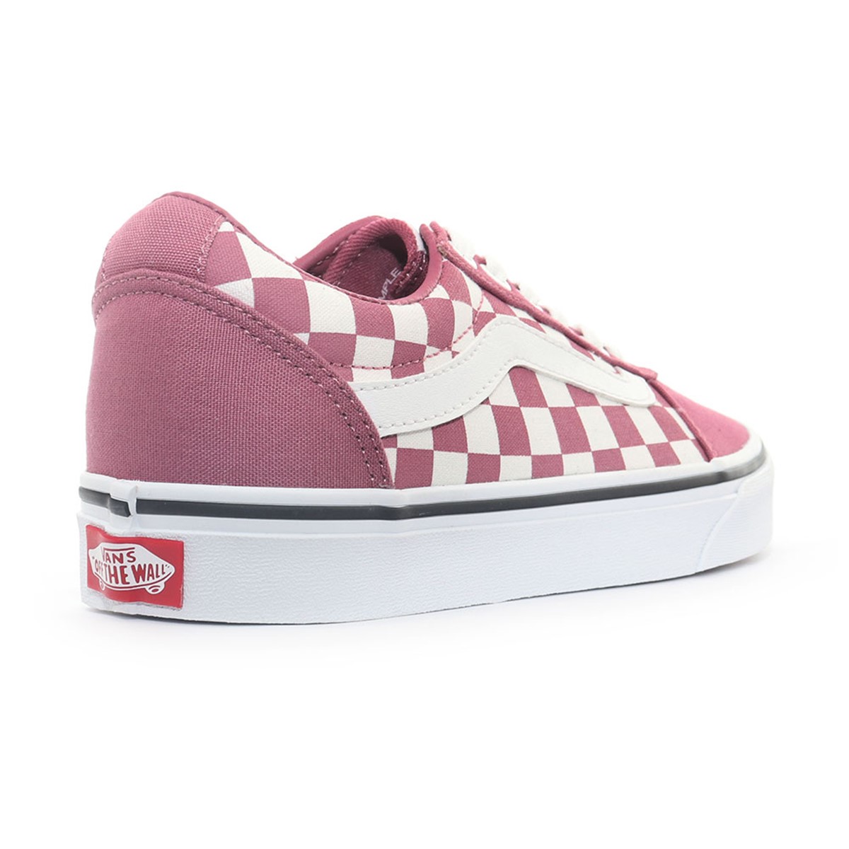 Vans Kadın Ayakkabı VN0A3IUNXWM1 (Checkerboard) Heather Rose/White