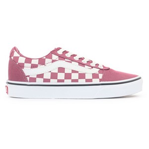 Vans Kadın Ayakkabı VN0A3IUNXWM1 (Checkerboard) Heather Rose/White