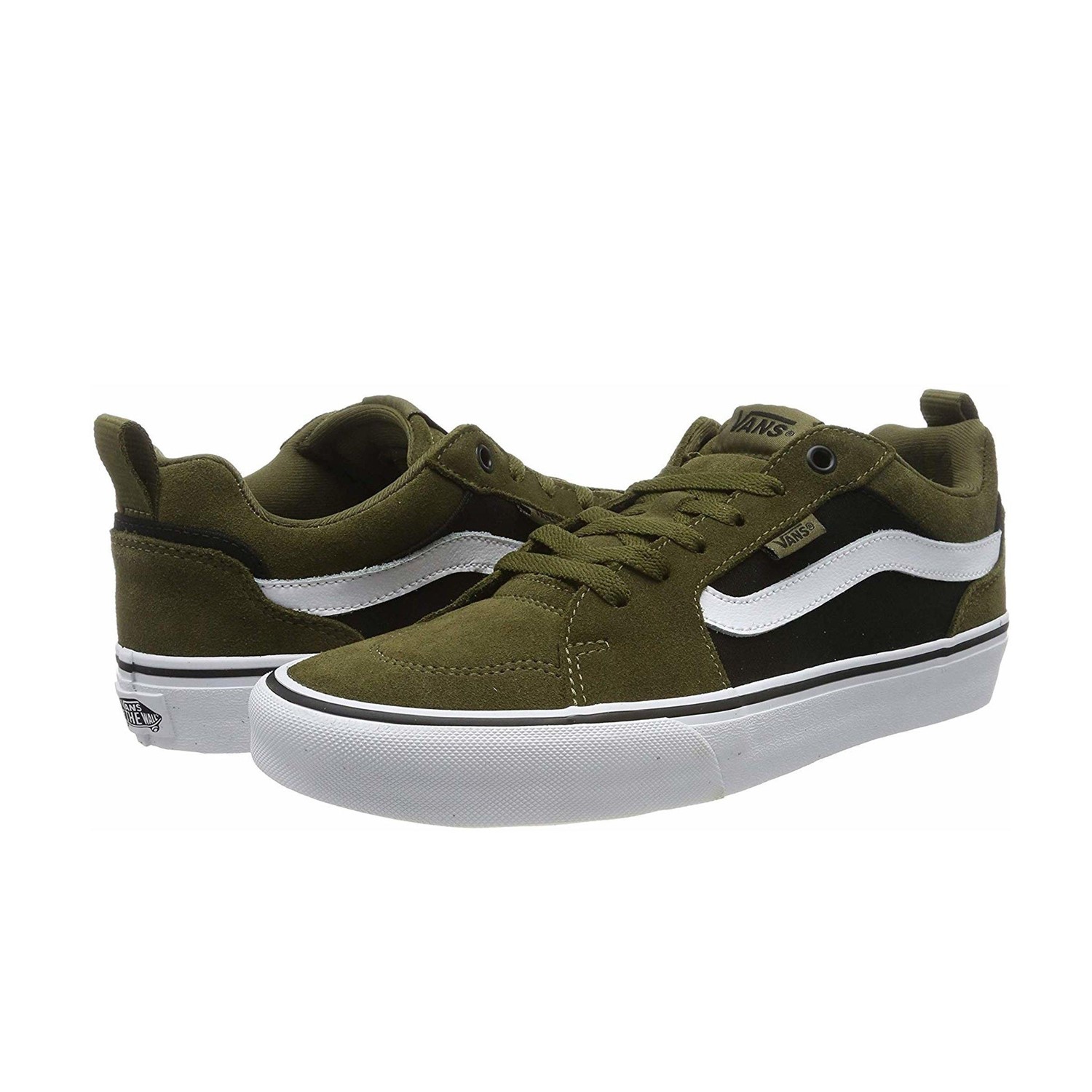 Vans Erkek Ayakkabı VN0A3MTJUZH1 (Suede/Canvas) Beech/White