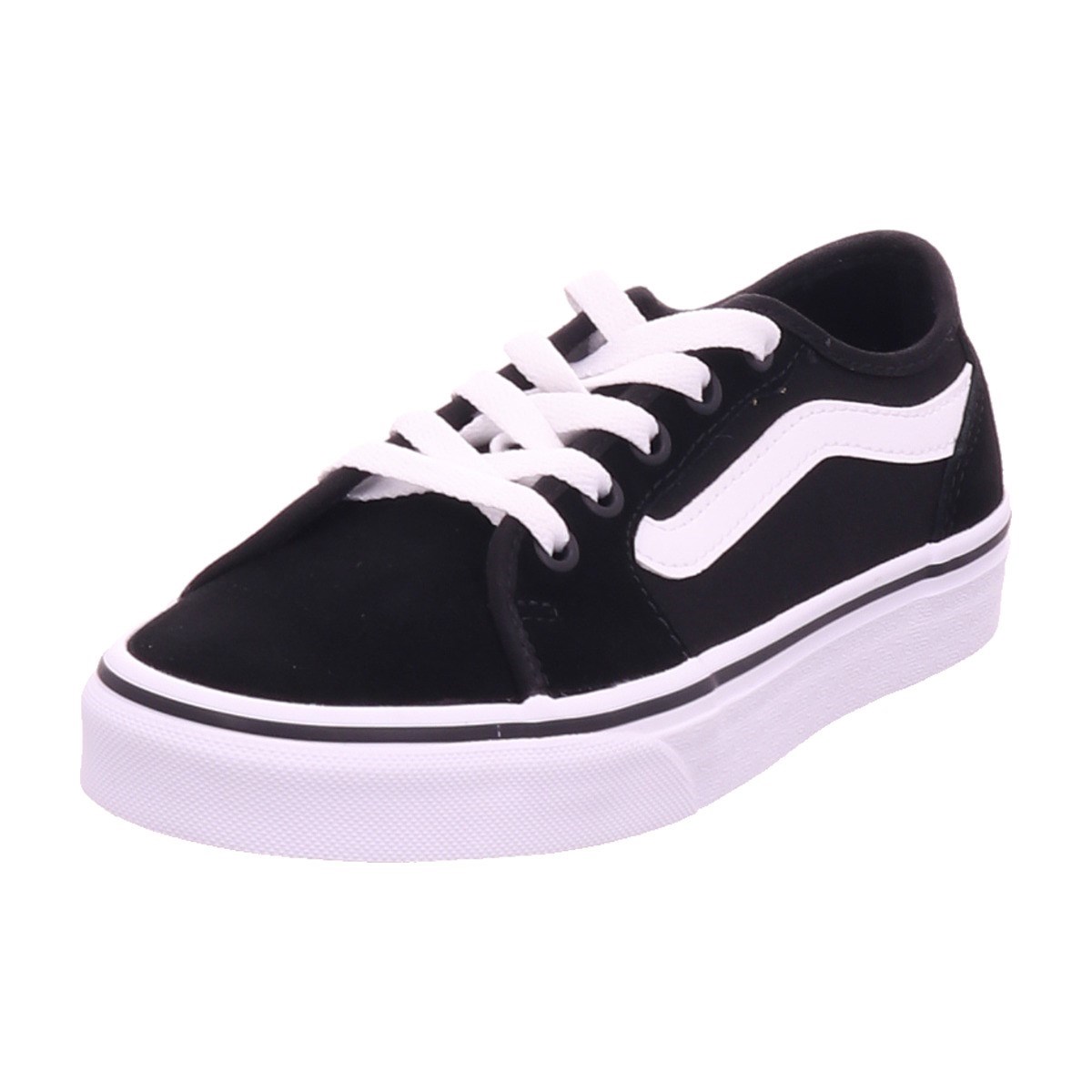 Vans Kadın Ayakkabı VN0A45NMIJU1 (Suede/Canvas) Black/White