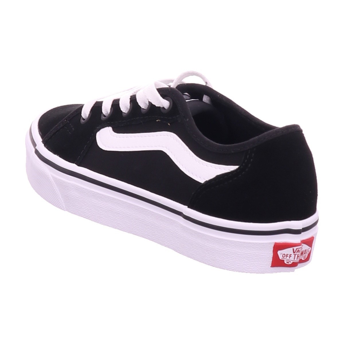 Vans Kadın Ayakkabı VN0A45NMIJU1 (Suede/Canvas) Black/White