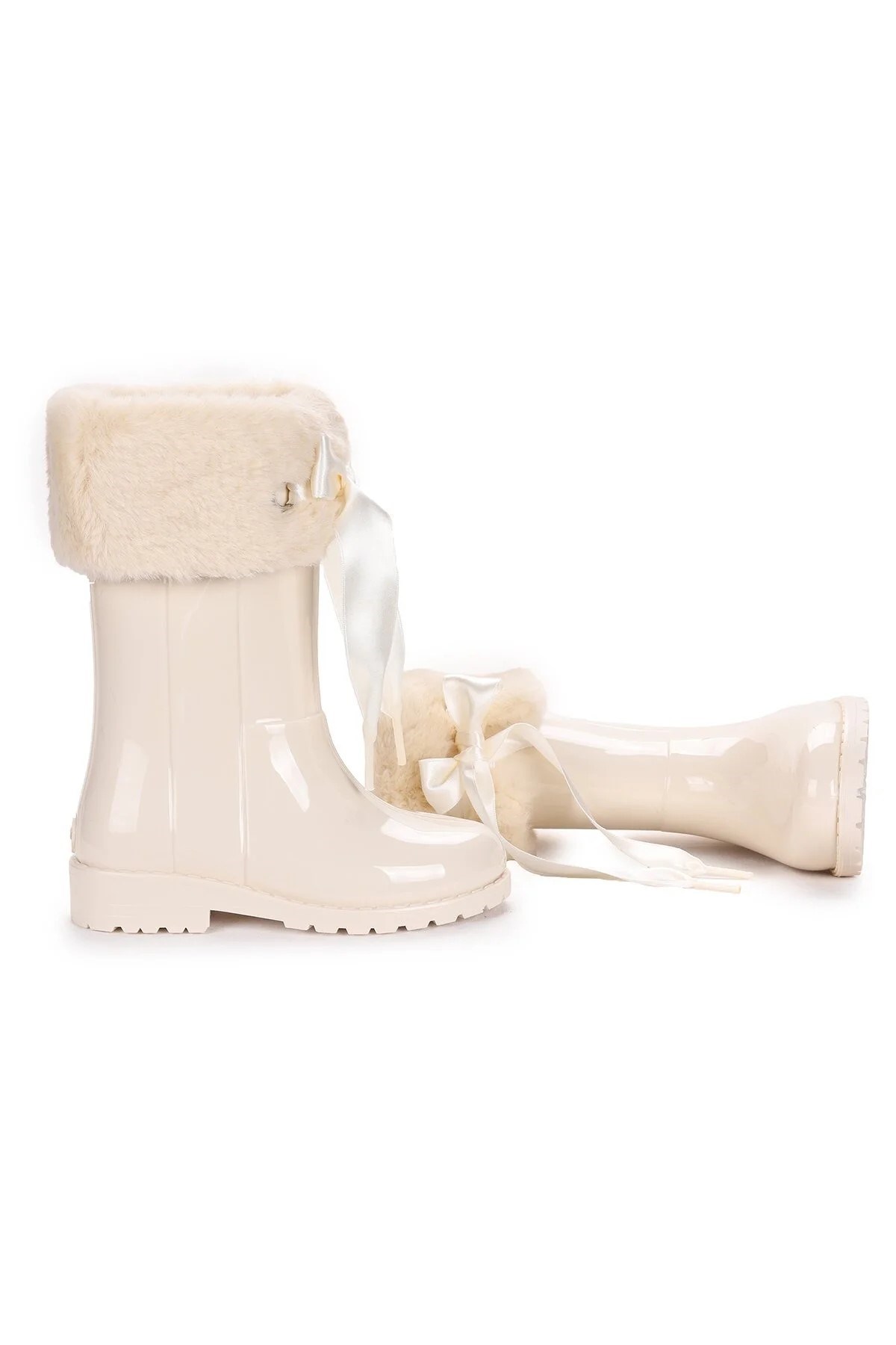 İgor Unisex Çocuk Çizme W10239 Marfil