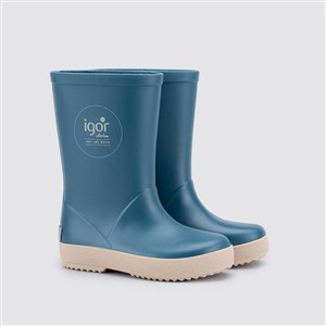 İgor Unisex Çocuk Çizme W10292 Petroleo/Beige