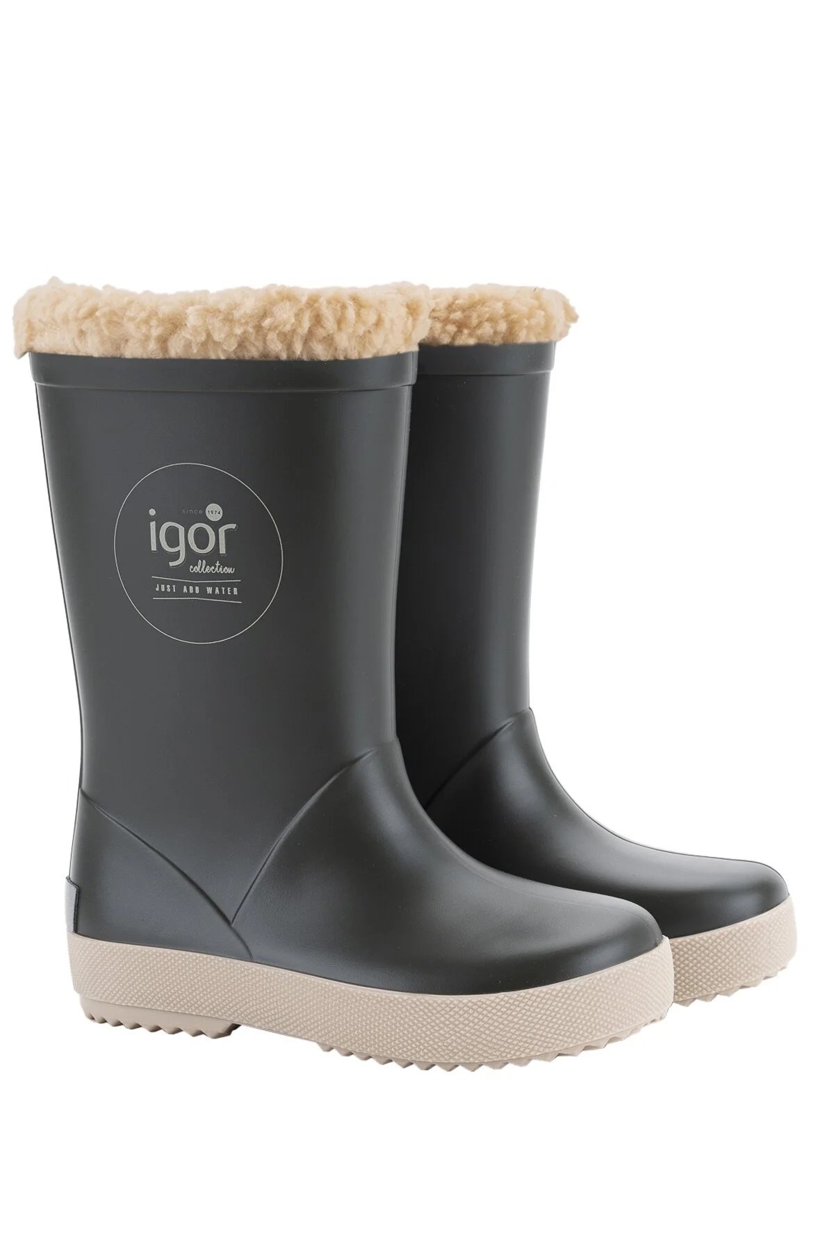 İgor Unisex Çocuk Çizme W10293 042-Kaki/Beige