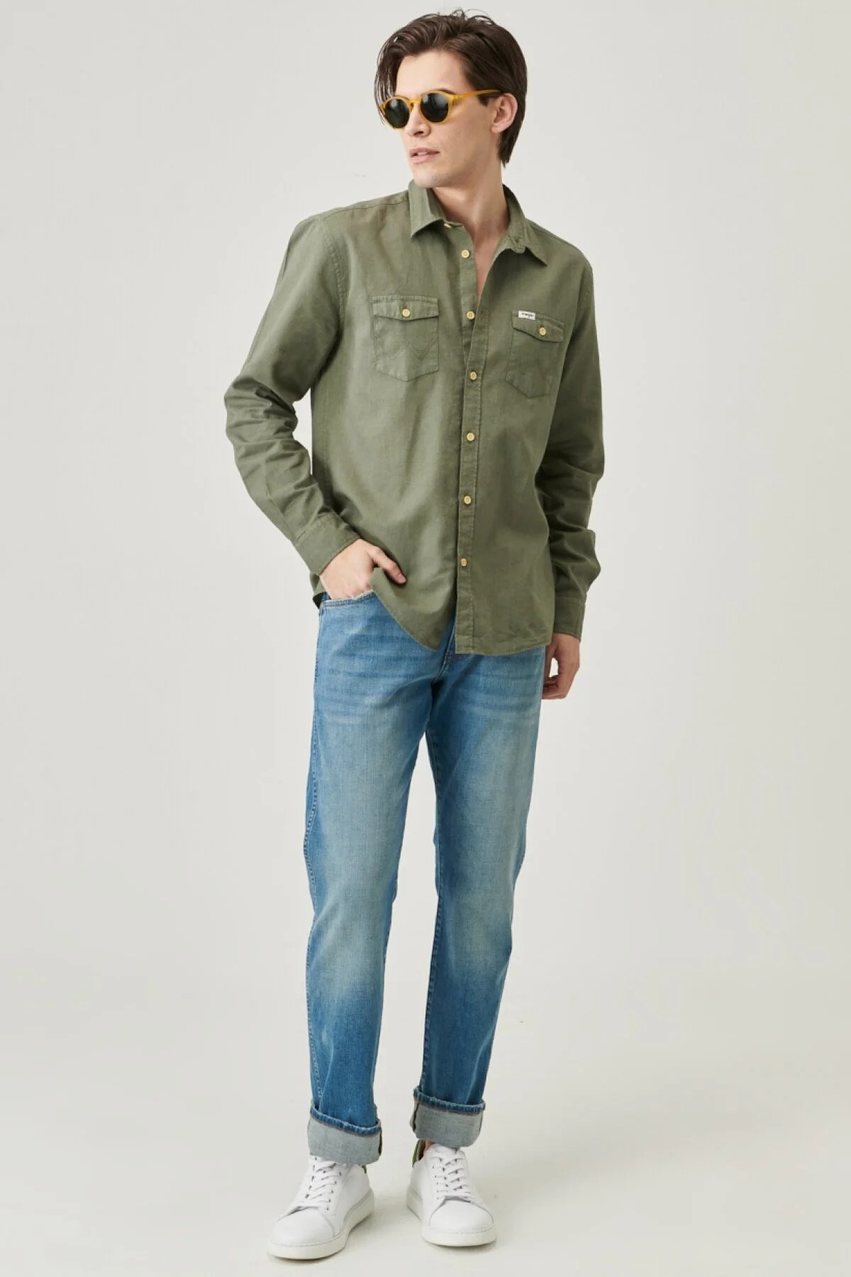 Wrangler Erkek Pantolon W12S005410 Navy