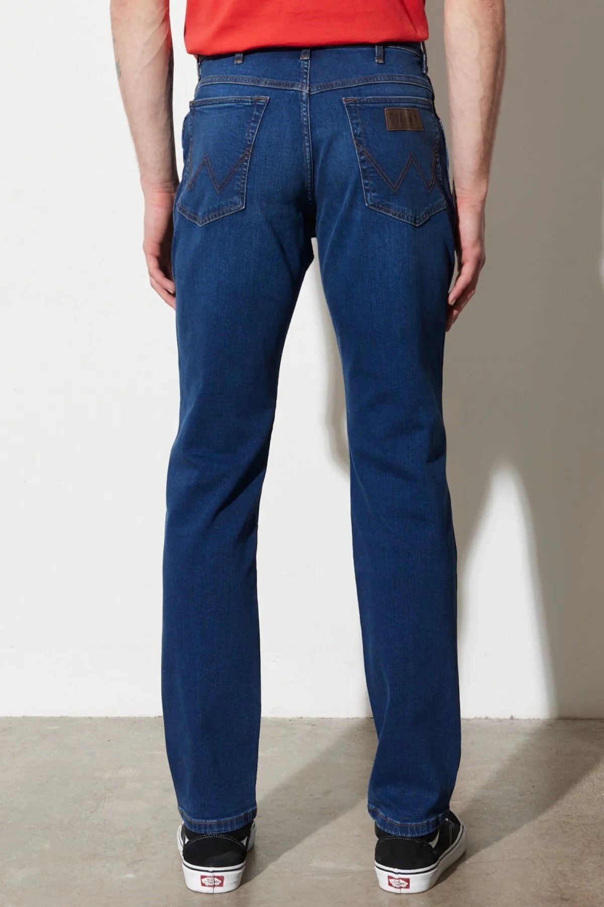 Wrangler Erkek Pantolon W12T01439Z Blue Silk