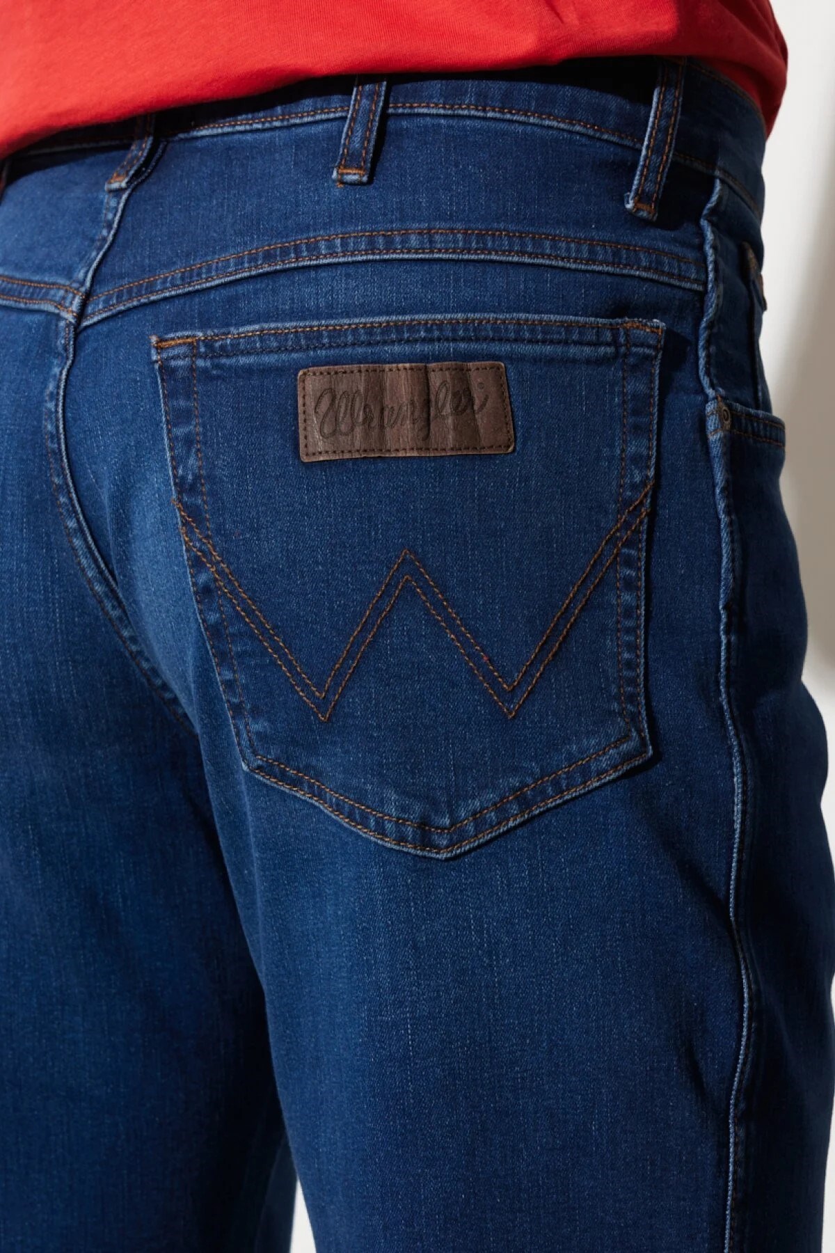 Wrangler Erkek Pantolon W12T01439Z Blue Silk