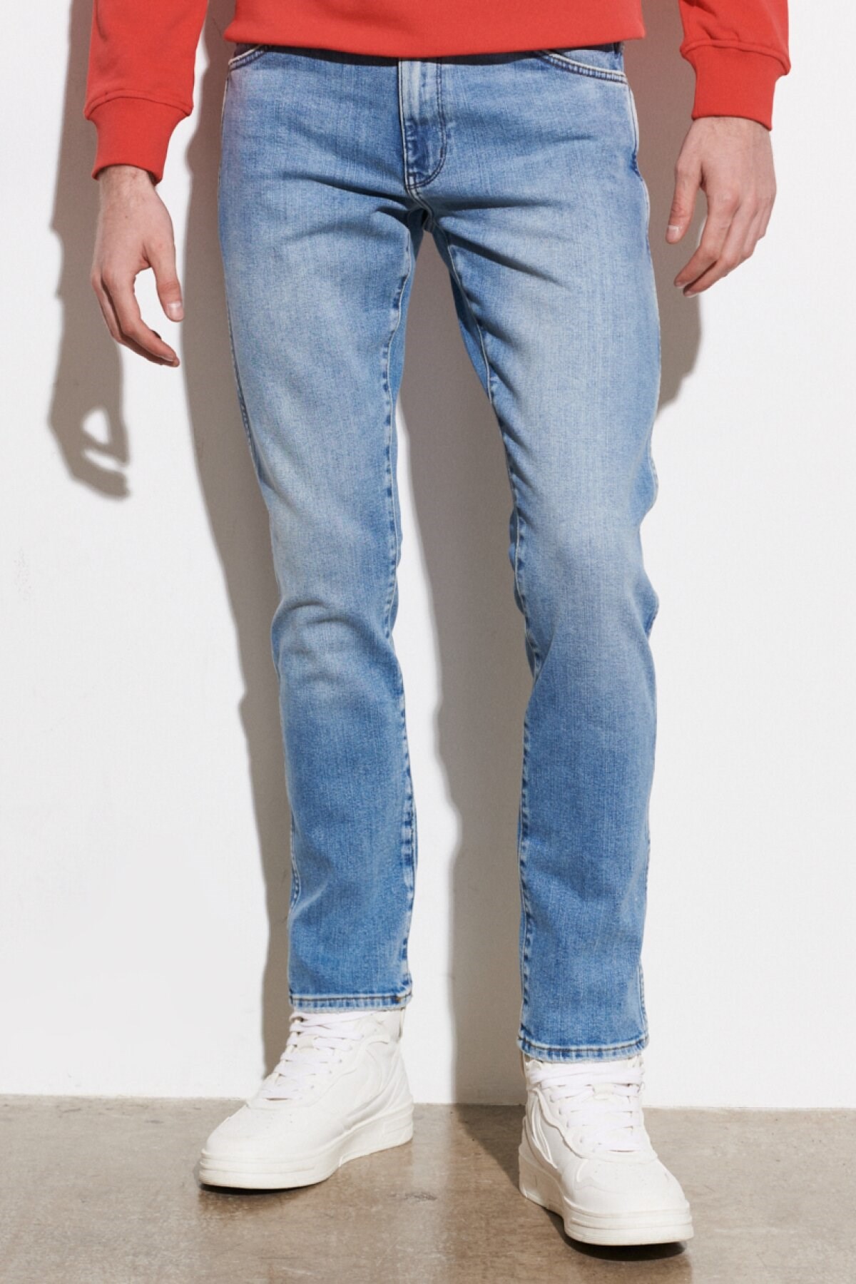 Wrangler Erkek Pantolon W18S59X4E Light Indigo