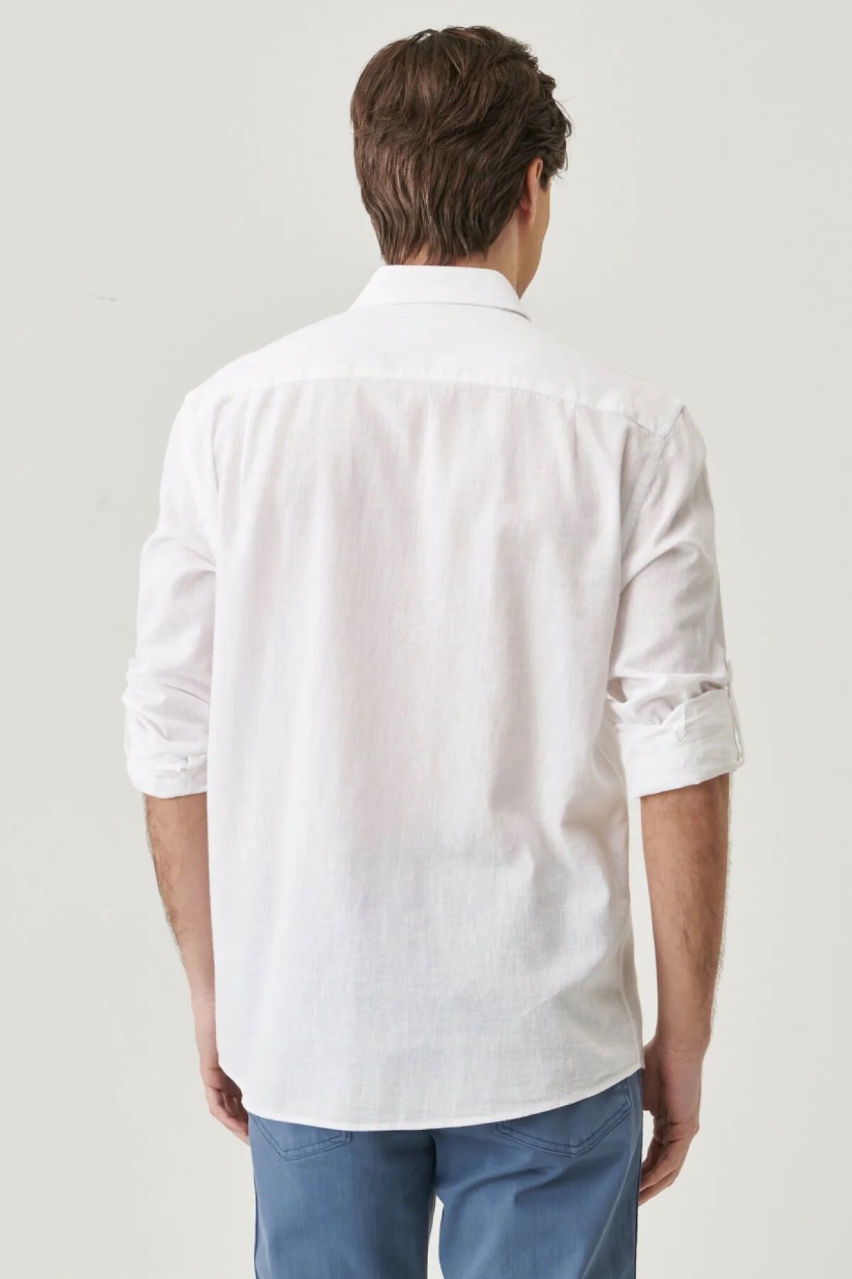 Wrangler Erkek Gömlek W211841100 White