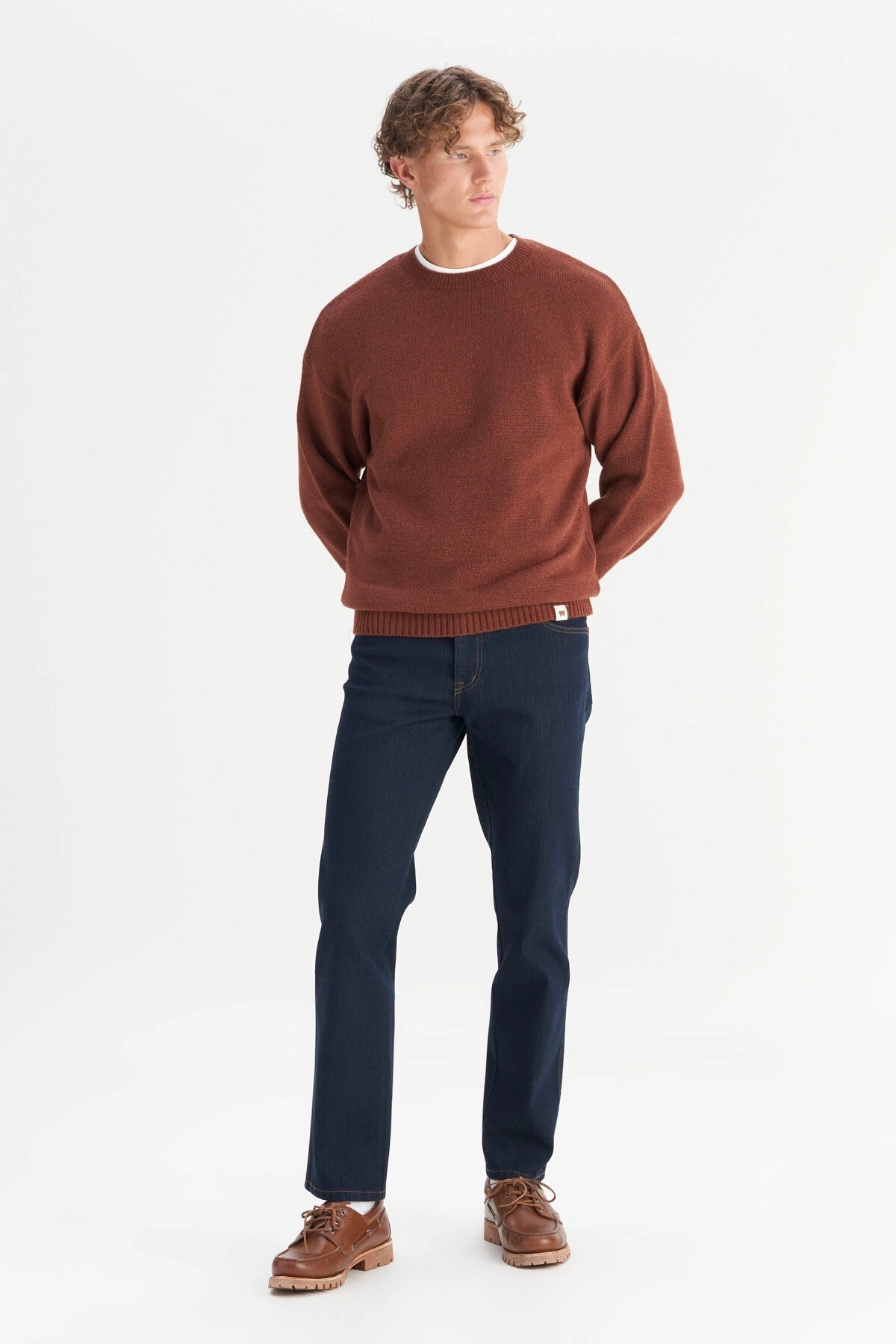 Wrangler Erkek Triko W2520156220 Brown