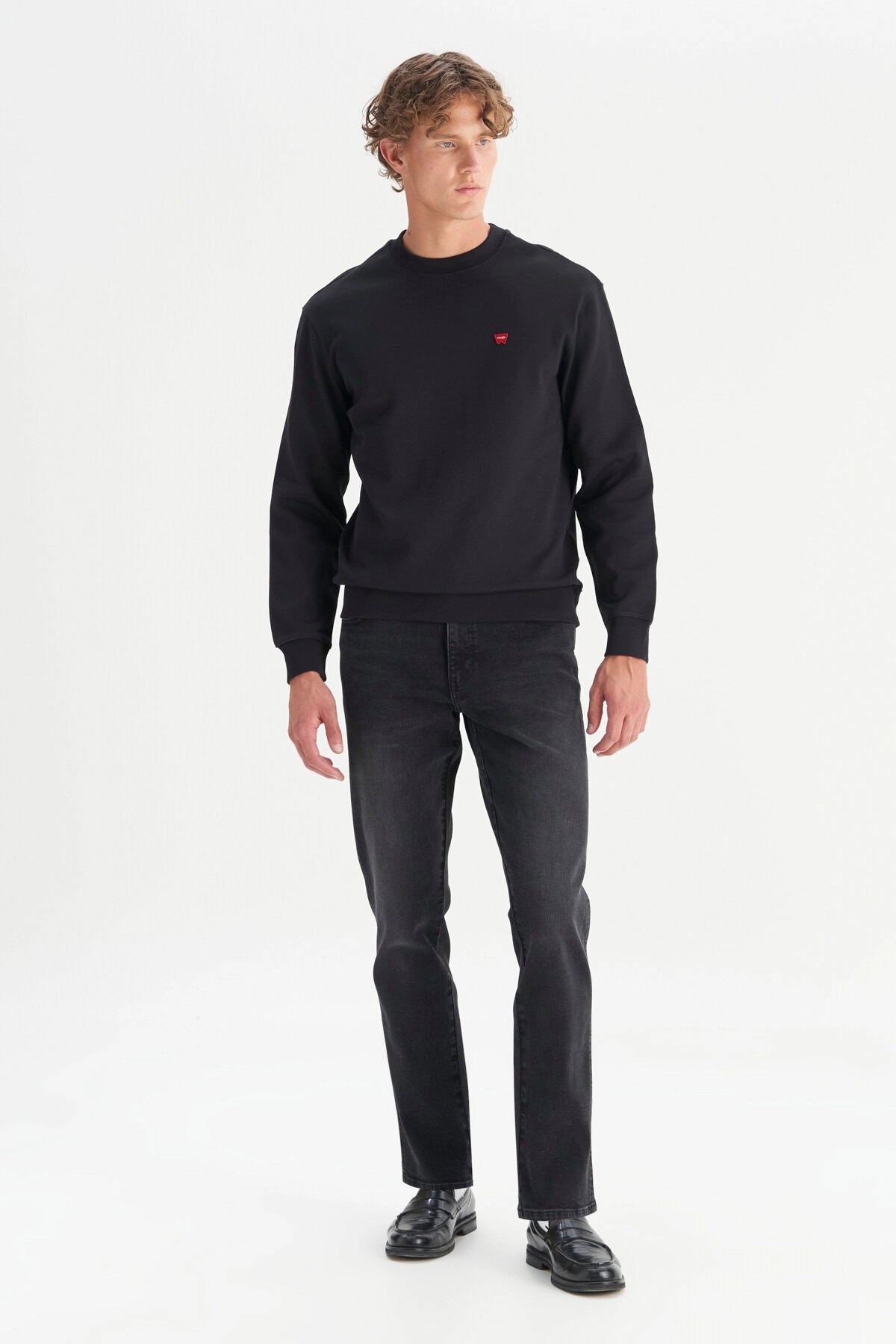 Wrangler Erkek S-Shirt W2520255001 Black