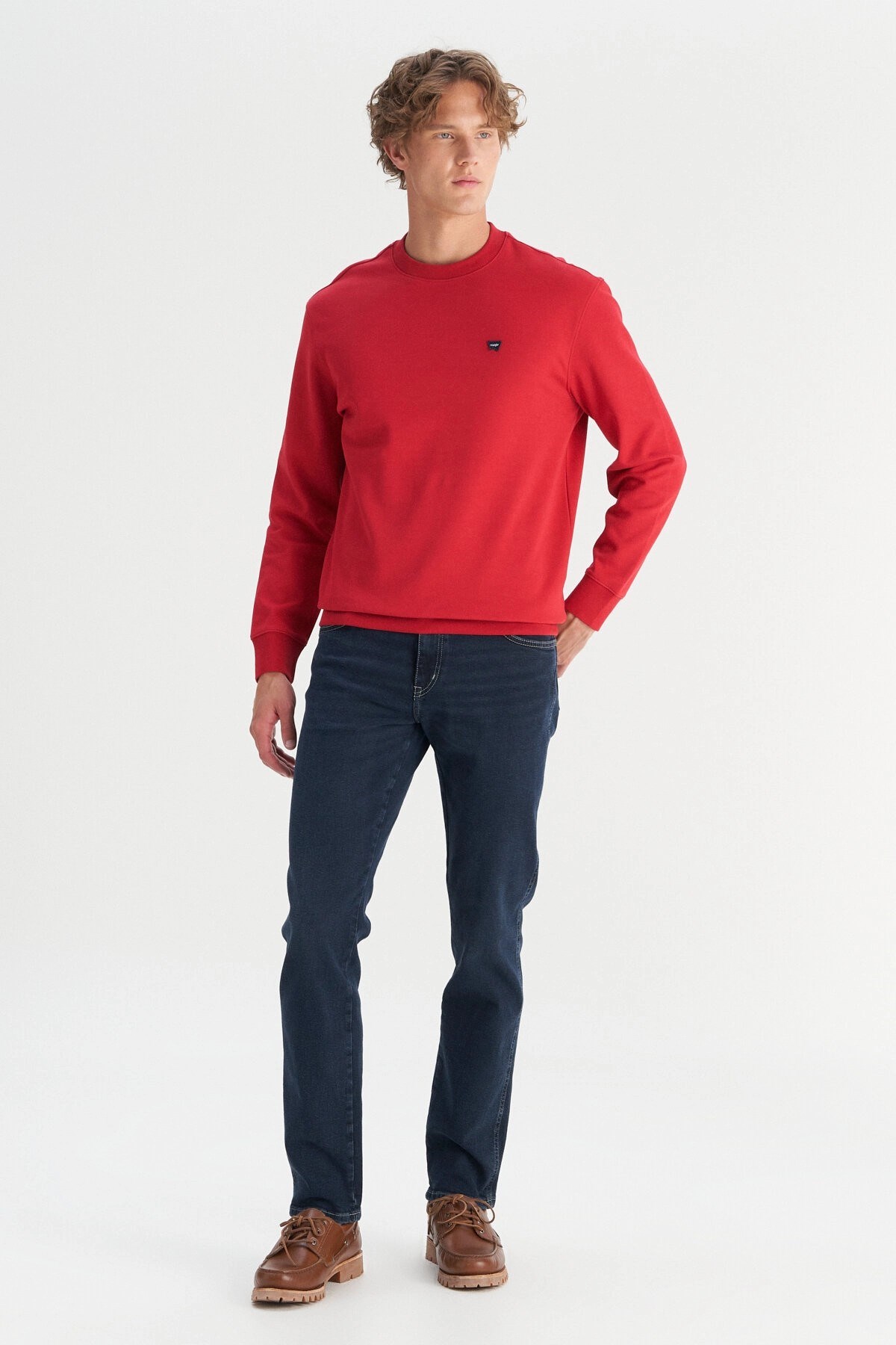 Wrangler Erkek S-Shirt W2520255A47 Red