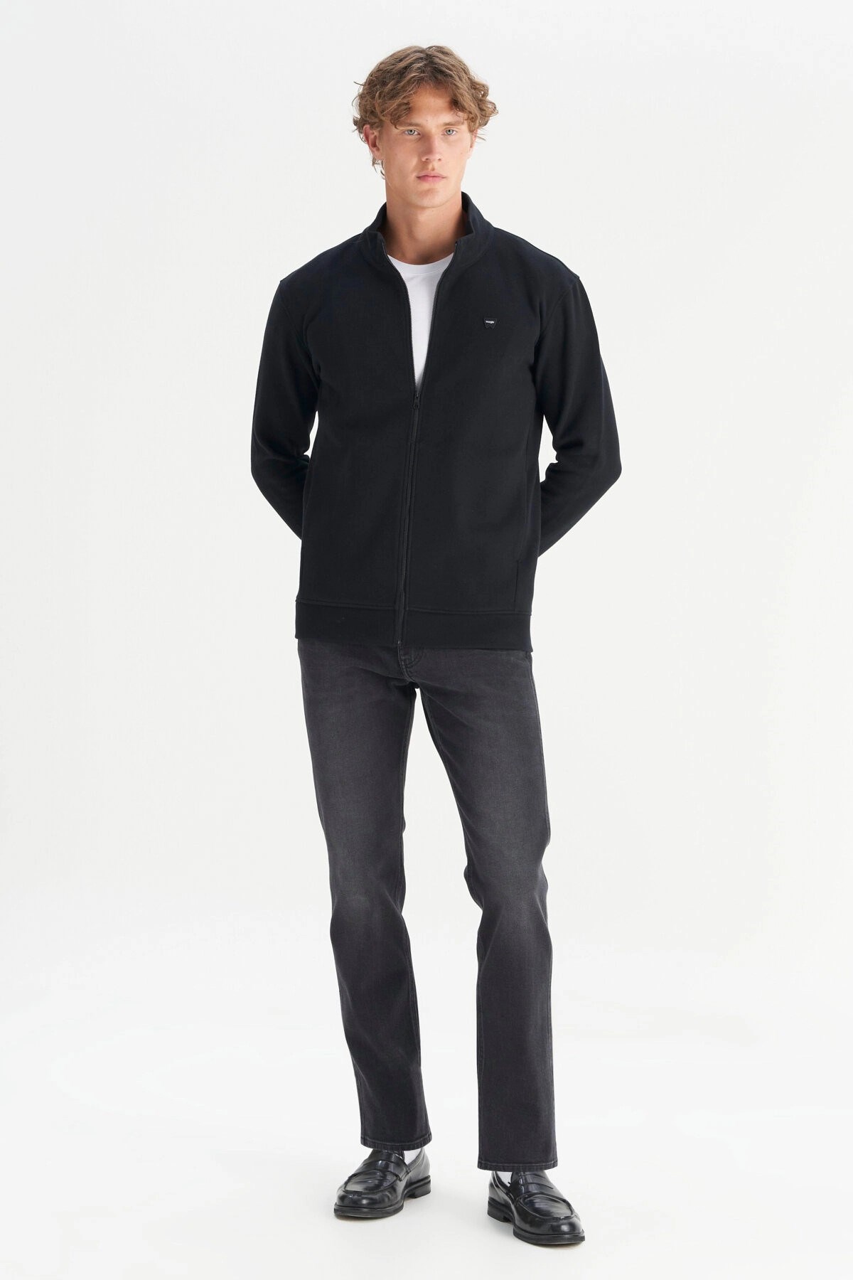 Wrangler Erkek S-Shirt W2520533001 Black