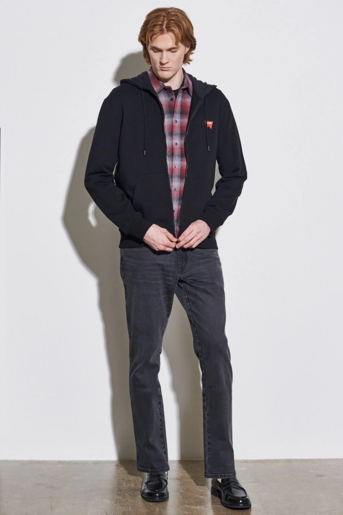 Wrangler Erkek S-Shirt W664HA1 Black