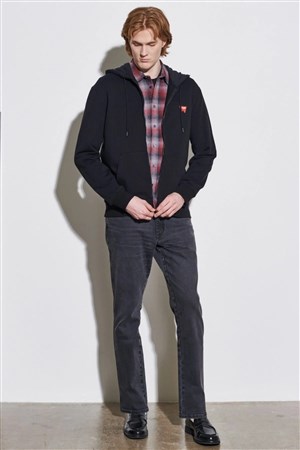 Wrangler Erkek S-Shirt W664HA1 Black