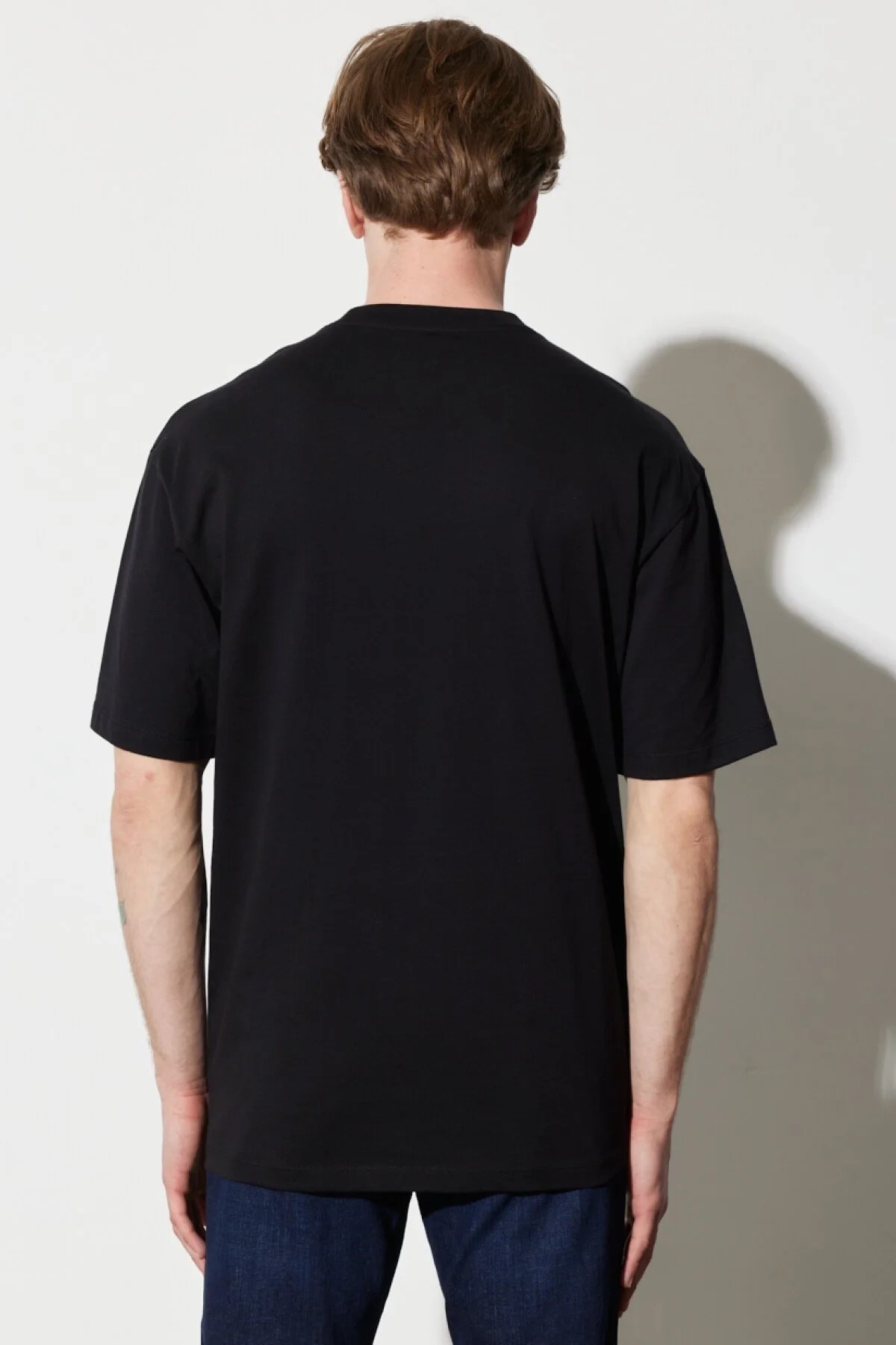 Wrangler Erkek T-Shirt W7CBEE100 Black